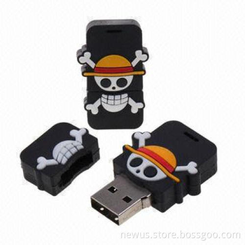 PVC Promotional USB Flash Drive, Available in Various Designs